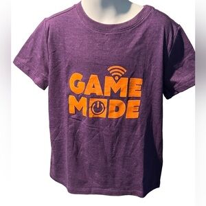 🇺🇸 $3 🇺🇸 Game Mode Graphic Purple Short Sleeve Shirt Unisex 4/5